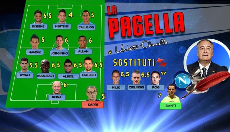 PAGELLE 32.ma giornata MILAN-NAPOLI 0-0